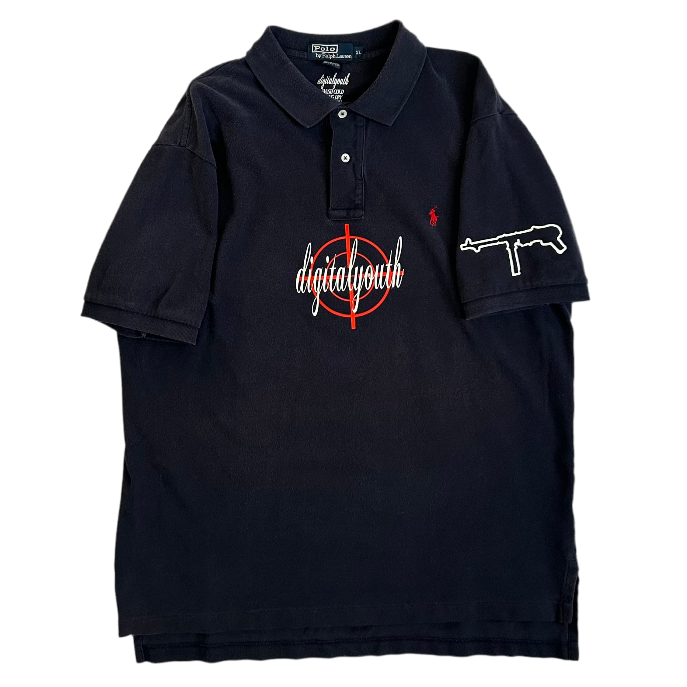 “second life” navy RL polo