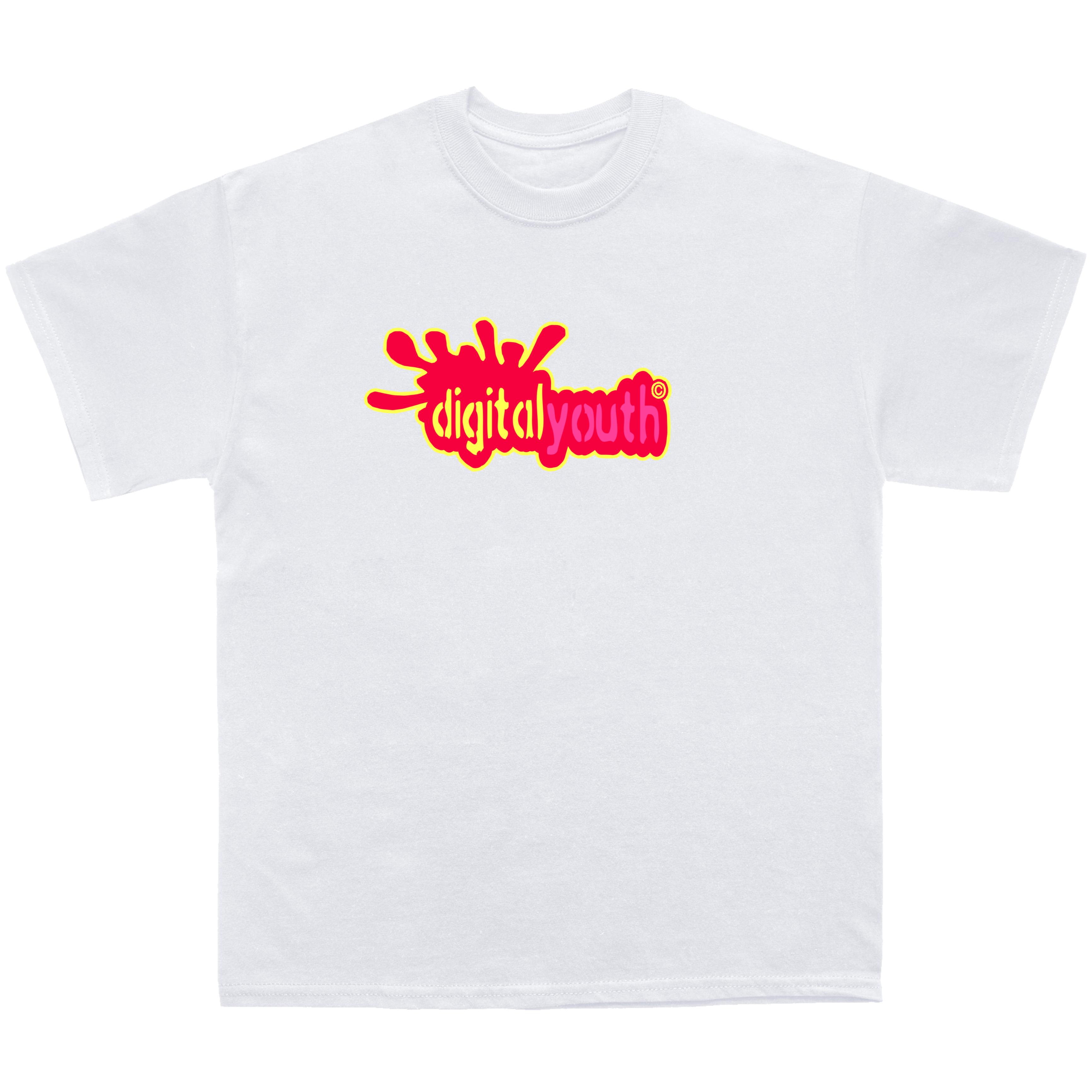 digitalyouth red splat shirt