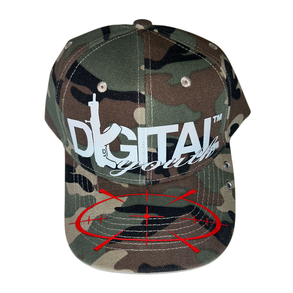 “headshot” baseball cap (camo)