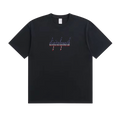 american flag logo t-shirt.
